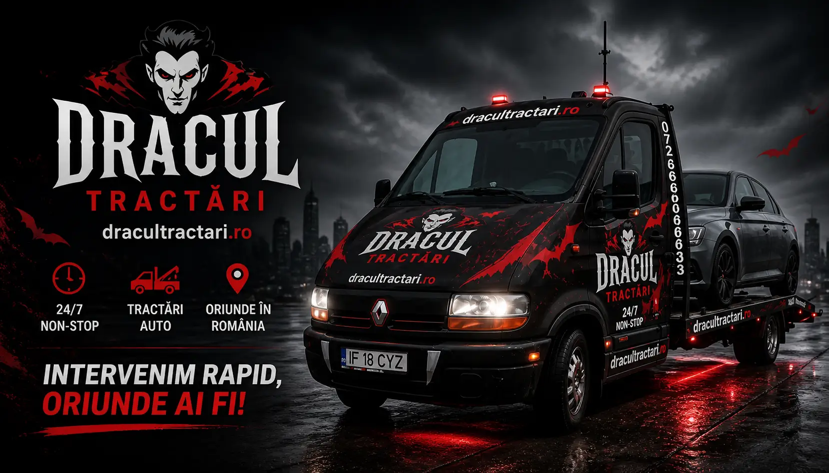 Tractări auto în Bucharest