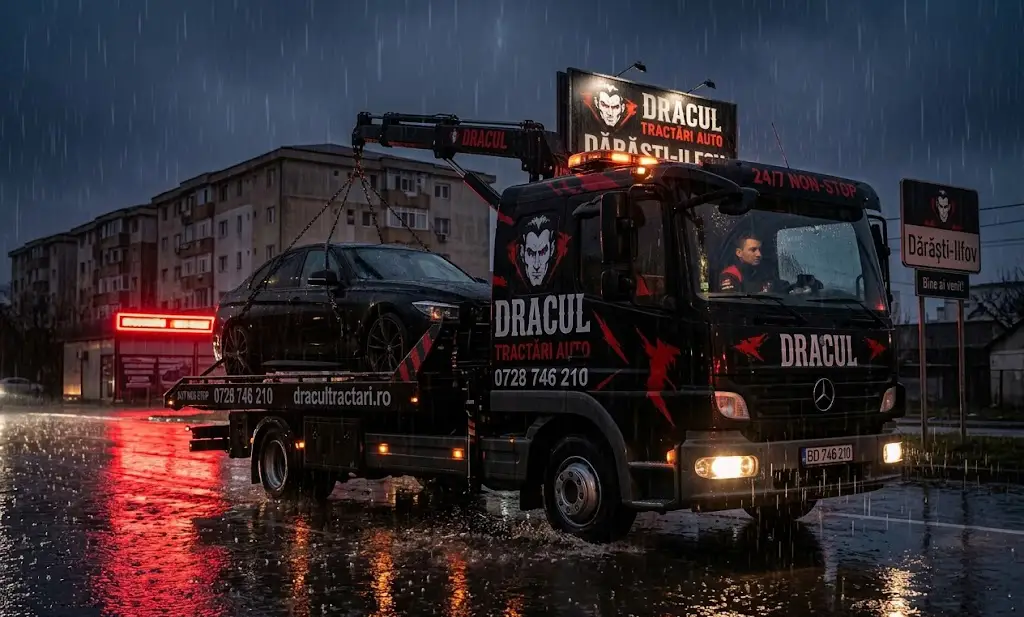 Эвакуатор в Дэрэшть-Илфов